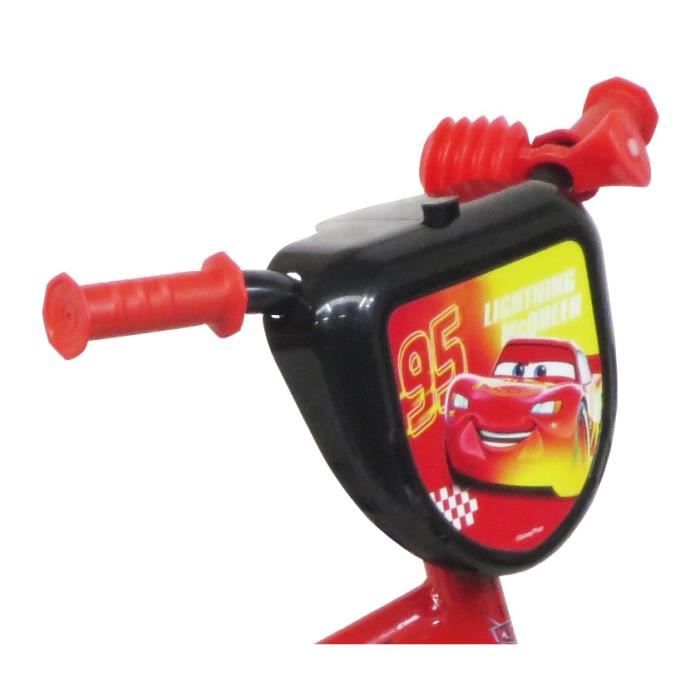 V lo 10 enfant CARS de Disney avec plaque avant d corative