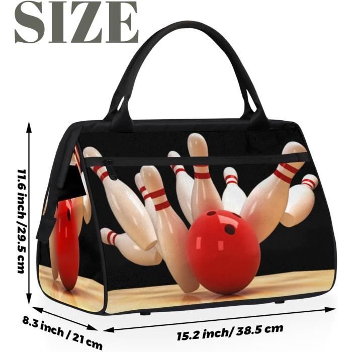 Sac De Voyage En Forme De Balle De Bowling Pour Femmes Hommes Enfants Filles Sac Fourre