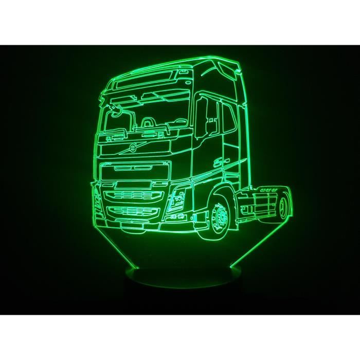 LAMPE 3D - CAMION VOLVO (2) 