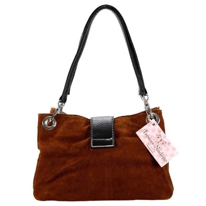 Sac croute de cuir camel cheap