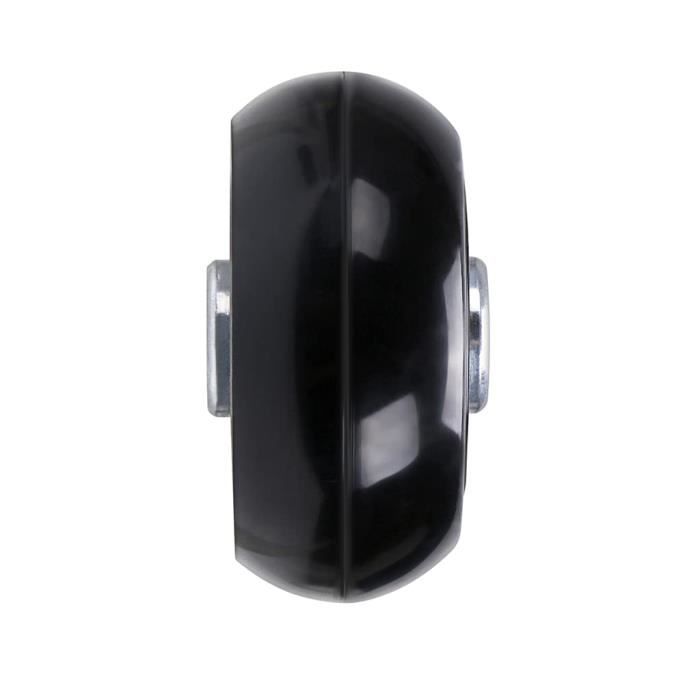 Lot De 4 Roulettes De Rechange Pour Vélo D'appartement – Double Ouverture 7/8 Mm, Plastique Transparent, Diamètre 49 Ou 60 Mm