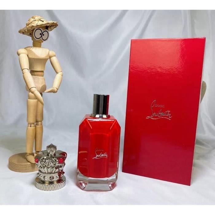 LOUBICROWN ROI LUXUEUX Flacon eau de parfum 90 ml LUXE 79 VOL.REF Naturel parfumerie Mr Christian LOUBOUTIN SPO PSY VAP Cdiscount Au quotidien