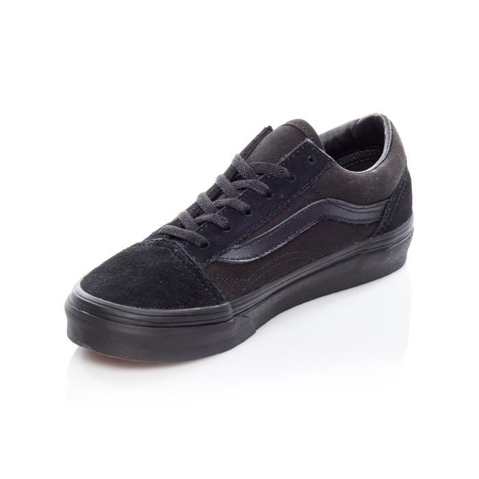 Chaussure Enfant Vans Old Skool Noir Pour Enfant Marque Vans
