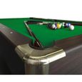 BILLARD AMERICAIN NEUF table de pool Snooker biljart salon 8 ft Leonida Nouveu table de billard 220 x 110 cm Vert Garantie 2 année-2
