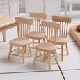 1 Set Creative Belle Mini Maison de meubles chaise Jouet pour les enfants de rehausseur de table - siege de table repas bebe-2