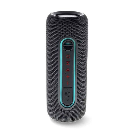 Enceinte Bluetooth Portable 30W - Lumière RGB, étanche IPX7, Autonomie 30h, Appairage TWS, Pour Fête/extérieur