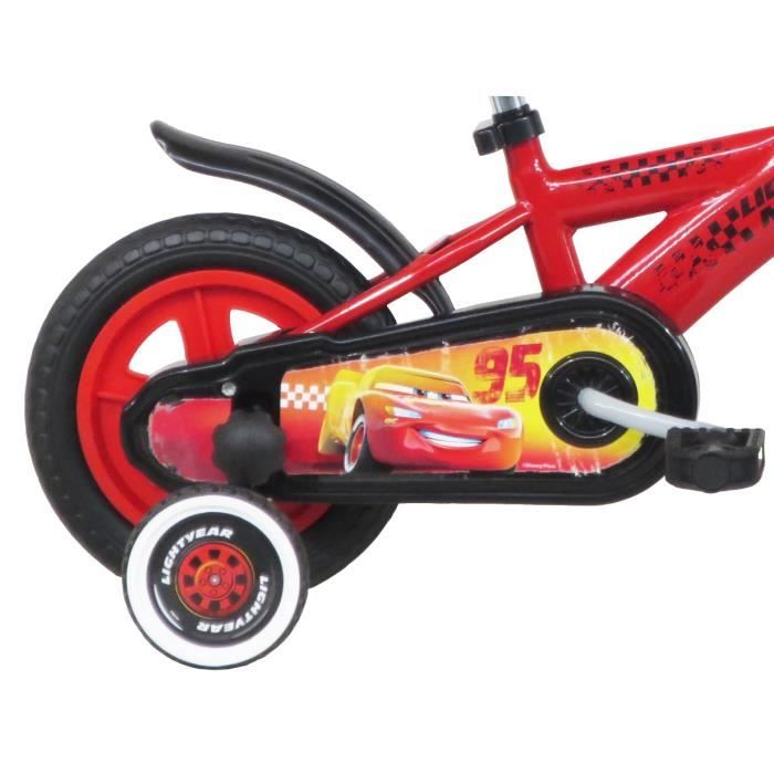 Panier avant vélo enfant Cars 3 rouge - Équipement vélos enfants
