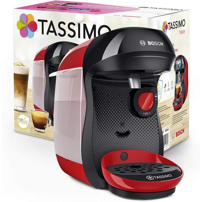 Cafetière portionnée Tassimo BOSCH BUNDLE TAS1003C6 HAPPY + 3