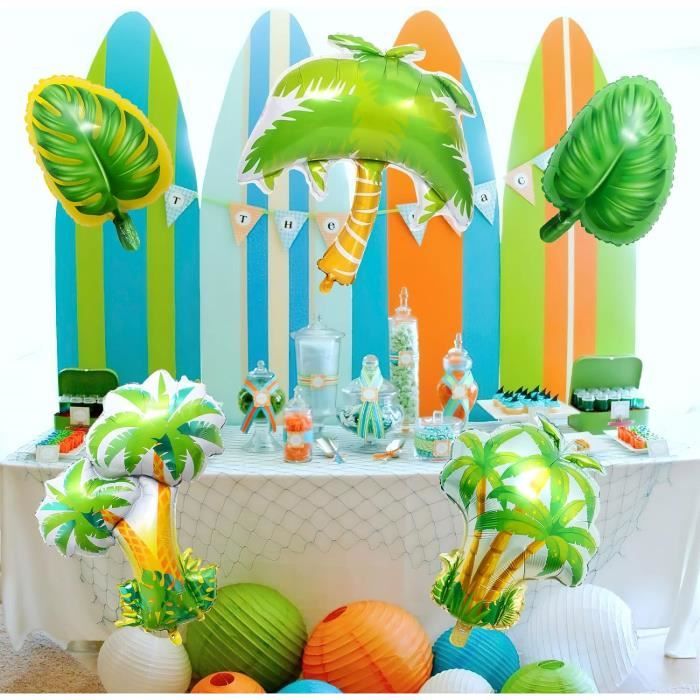 Lot De 5 Ballons Géants En Aluminium Pour Décorations De Fête De La