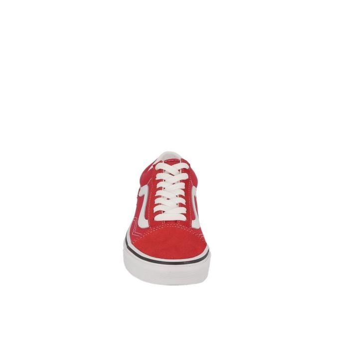 Vans rouge old skool femme deals