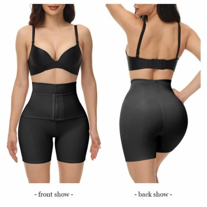 Silicone Faux Culotte Fausse Fesse Hanche Pantalon a Boucle Solide pour Femmes faconnant Le Bouton Taille Haute sous Noir Cdiscount Pret a Porter