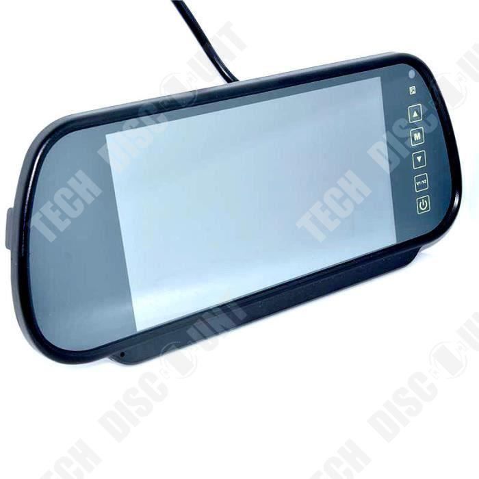 TD® Caméra de Recul 7 LCD TFT Moniteur Rétroviseur Caméra de Recul Sans  Fil pour Voiture Automatique/ - Cdiscount Auto