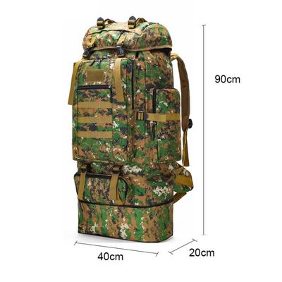 Sac a Dos de Randonnee Militaires Tactiques 100L Camouflage Cdiscount Sport