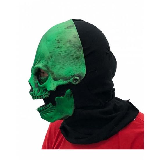 Masque Crâne Vert UV Actif - Cdiscount Jeux - Jouets
