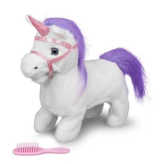 licorne peluche action