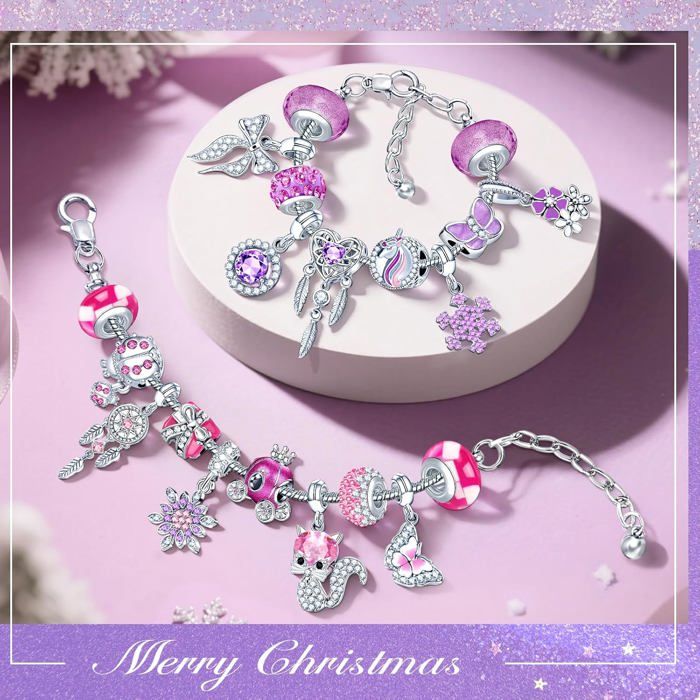 Calendrier De L'Avent Bijoux 2025 Pour Fille - DIY Bracelets Et Colliers, 24 Surprises