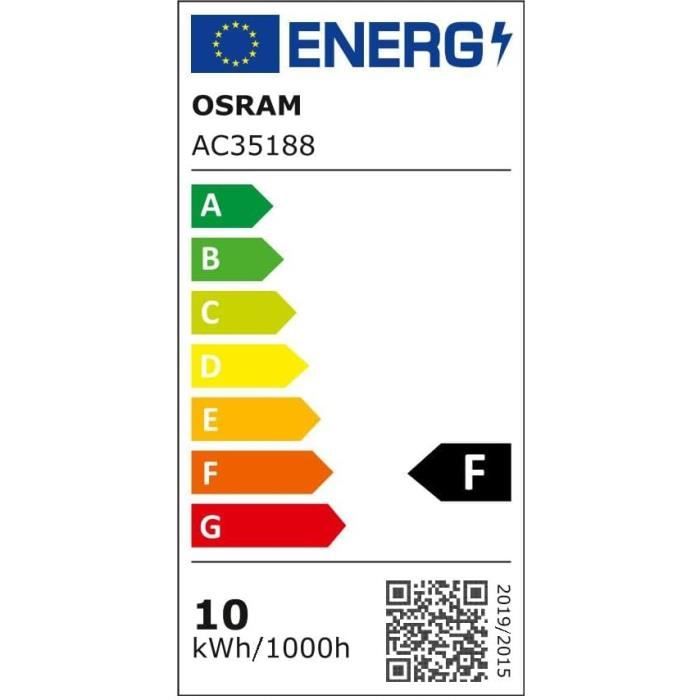 Ampoule Économie D'Énergie OSRAM G24q-2 18W - Compacte 4 Broches - Lumière De Qualité Pour Bureaux & Commerces