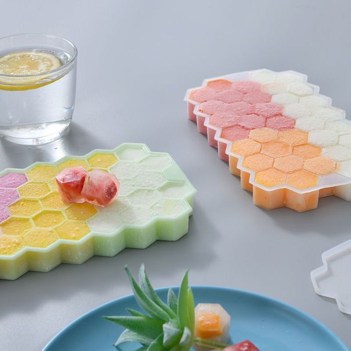 Moule Silicone Réutilisable Moule à Bougie Silicone Forme Ruche/nid D' abeille 3D - Pour Cire, Résine, Plâtre - Loisirs Créatifs Moule Souple Réutilisable DIY