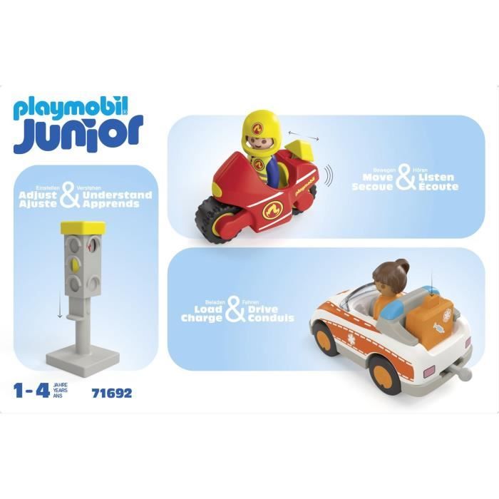 PLAYMOBIL Junior 71692 Héros du quotidien, Dès 12 mois