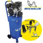 Compresseur d'air Vertical Silencieux Michelin MVX50-1 SILENT – 50 L – 1 CV + kit accessoires