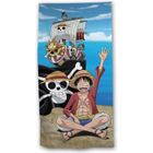 AYMAX Serviette de Plage - ONE PIECE - 70x140cm - 100% Coton - Lavable - Rectangulaire
