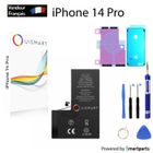 OuiSmart® BATTERIE POUR IPHONE 14 PRO INTERNE NEUVE DE REMPLACEMENT AVEC OUTILS + ADHESIF + JOINT