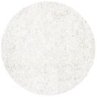 SPIRELLA Tapis de bain HIGHLAND rond 60 cm - Blanc