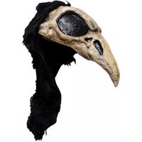 Masque Corbeau Casque - Horror-Shop.com - Accessoire Effrayant pour Halloween - Mixte - Extérieur