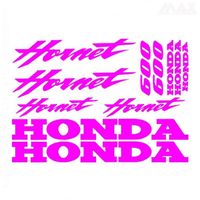 11 stickers HORNET – FUSHIA – sticker HONDA HORNET 600 CBF - HON436