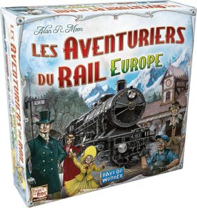 JEU SOCIÉTÉ - PLATEAU Europe - Les Aventuriers du Rail : Europe - Versio