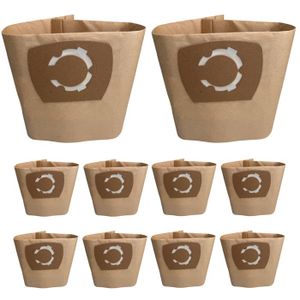 19-3100 Lot De 8 Sacs Filtrants Jetables De Rechange Pour Aspirateurs Humides/secs Stanley De 19 à 22,7 Litres