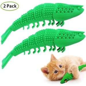 Jouet Chat à Cataire - Peluche Interactive Avec Clochette - Pour Chatons, Exercice, Réduction De L'Ennui