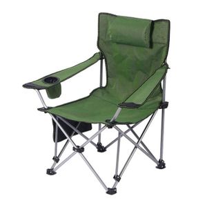 CHAISE DE CAMPING Armée verte - Chaise de camping portable pliante e