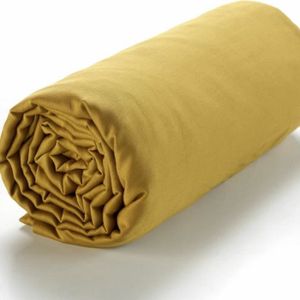 Drap housse 140x190 cm +30 cm Satin de Coton Tourterelle