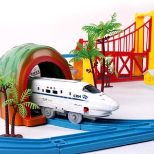 Bump N Go Train avec feu clignotant musique et son bébé Jouet Cadeau pour Enfant EMU