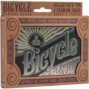 CARTES DE JEU Bicycle Collector's Tin - 2 Jeux de 54 cartes toil
