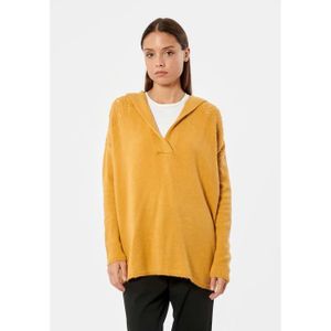 Chandail jaune moutarde femme sale