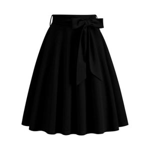 Jupe plissée soleil noire online