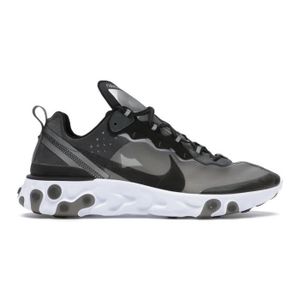 BASKET Baskets Nike React Element 87 - Noir Gris - Homme 