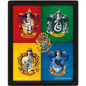 Blason en carton Maison Serdaigle Poudlard Harry Potter 61X50 CM