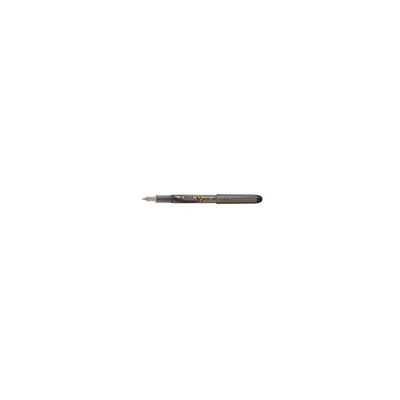 PILOT Lot de 3 Stylos plume Jetable V-Pen SILVER Pointe Moyenne Rose