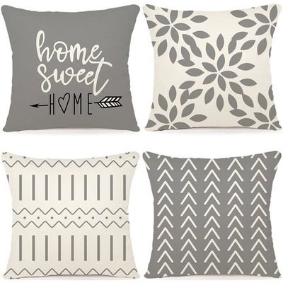 Housse de Coussin en Coton et Lin Elvis Presley 45x45cm