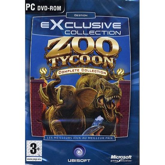 ZOO TYCOON COMPLETE Collection L'intégrale Jeu PC (Marine Mania