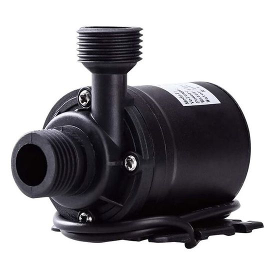 Pompe à Eau, Pompe à Eau DC JT-180A-12, Pompe à Eau Sans Balais DC 350 L/H, Mini Pompe à Eau Pour Refroidissement Par Eau D'ordinateur, Fontaines, Artisanat, 12 V -40