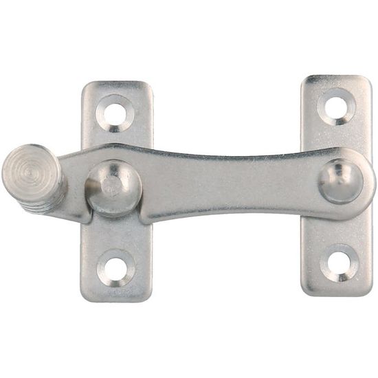 Aldabilla Per Persiane In Acciaio - 75x46mm, Chiusura Sicurezza Anti-Urti, Confezione Da 2 - Foto 5