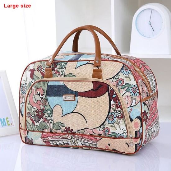 Sac Banane MYCARBO Grande Capacité – Ceinture Voyage Coton Antidérapant