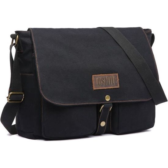 Sacoche Ordinateur Portable 17-17.3 Pouces En Toile Forte Funky Planet - Multicolore, Bandoulière, Dimensions 47x34x3 Cm | Étui Protection Portable