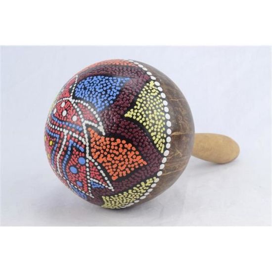 Maracas noix de coco - Instrument de musique et objet déco - Cdiscount ...