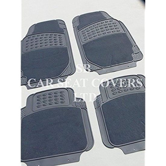 Caoutchouc Tapis caoutchouc Tapis de sol Jeu citroen c1 I Peugeot 107 Toyota Aygo I avant