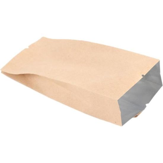 Lot De 100 Sacs En Papier Kraft Marron Pour Aliments